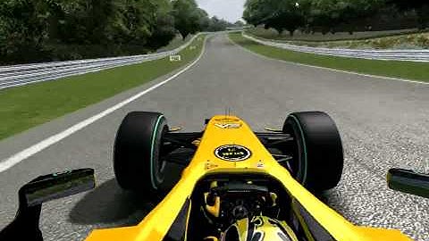 rFactor f1rft Brands hatch No AIDS hot lap Onboard JOSE2K2