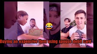 Charging 2000$ On My Boyfriend&#39;s Debit Card To See His Reaction||Hilarious Compilation.