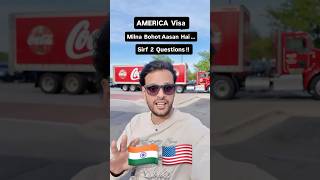 Assylum Ban for USA Tourist Visa | 2 New Interview Question For US Visa #usimmigration #indianinusa