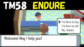 HOW TO GET TM58 Endure in Pokemon Brilliant Diamond and Shining Pearl