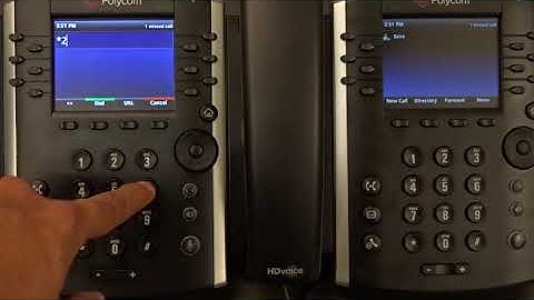 Polycom Call Park & Retrieval Using Star Codes