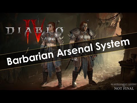 Diablo 4 Barbarian Arsenal System Explained