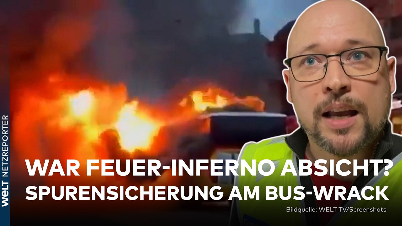 ANSCHLAG ODER UNGLÜCK: Viele Tote bei Busbrand in der Schweiz ‒ Ein böser Verdacht steht im Raum