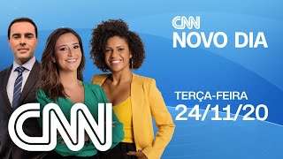 CNN NOVO DIA  - 24/11/2020