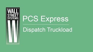 Dispatch Truckload Tutorial