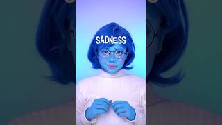 Sadness 🩵 from Inside Out 2 #insideout2 #makeup #makeuptransformation