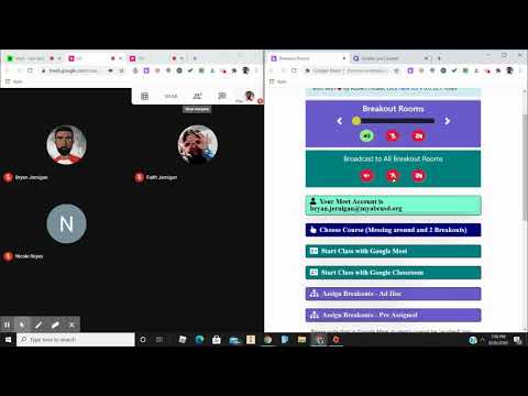Video Virtual Teaching Tools: Google Meet Breakout Rooms... - youtube