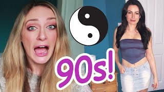 90s Style Challenge- Our Childhood Closet!