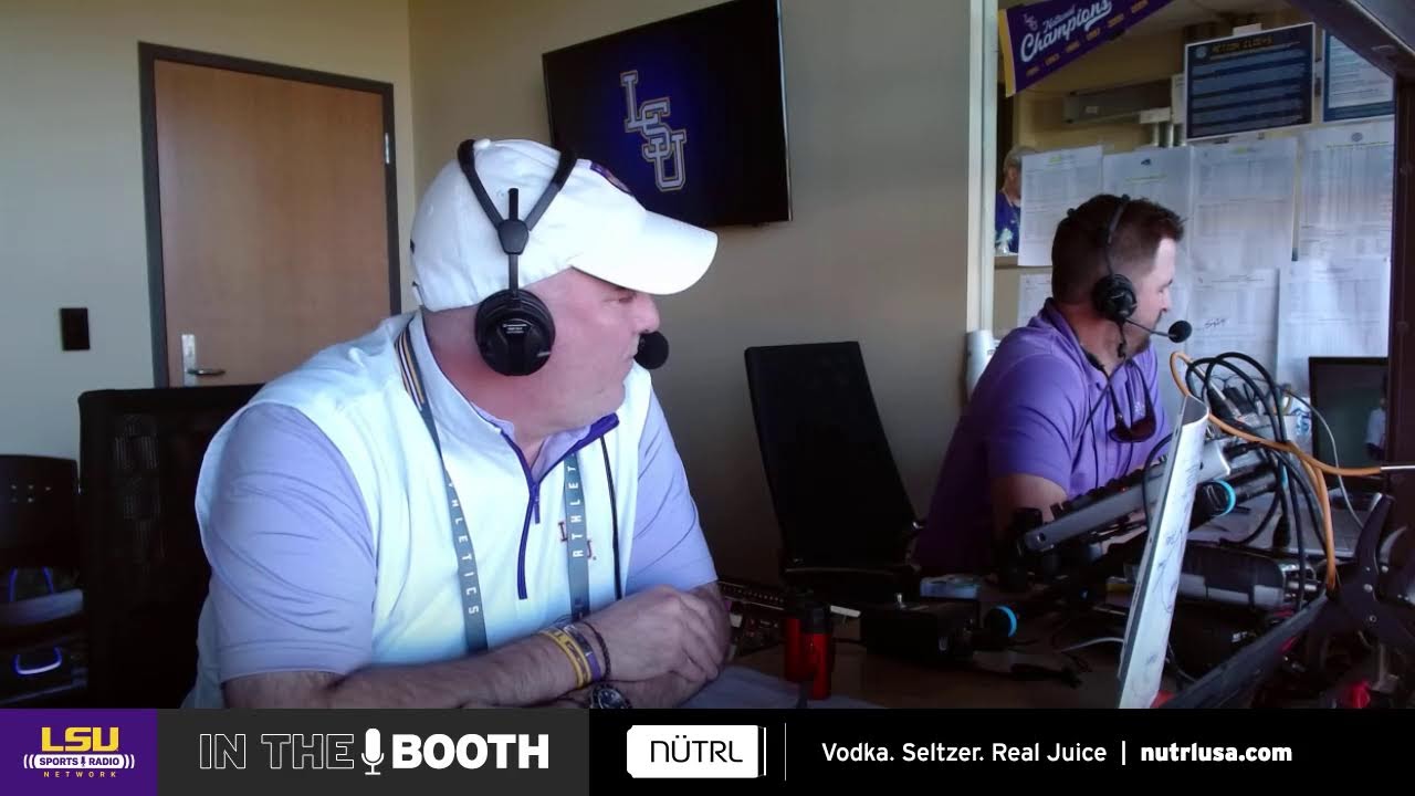 In the booth with lsu radio youtube