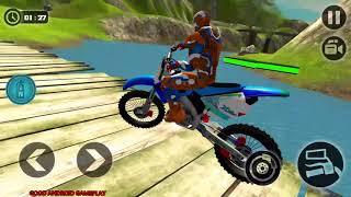 Uphill Offroad Superhero Motorcycle Racing Rush - Biker SuperHeroes Android GamePlay FHD screenshot 4