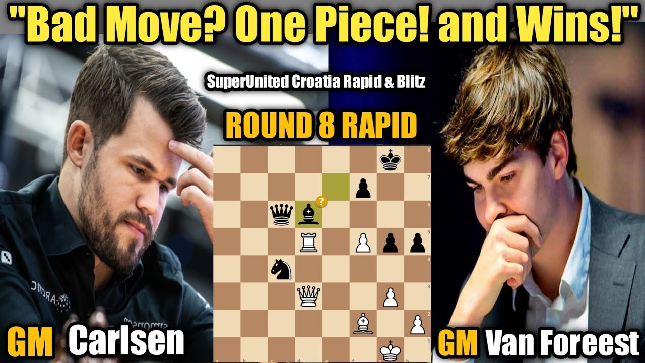 SuperUnited Croatia Rapid & Blitz Magnus Carlsen VS Jorden Van