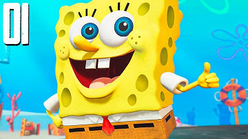 SpongeBob: Battle for Bikini Bottom Rehydrated - THIS GAME IS HILARIOUS! - Part 1