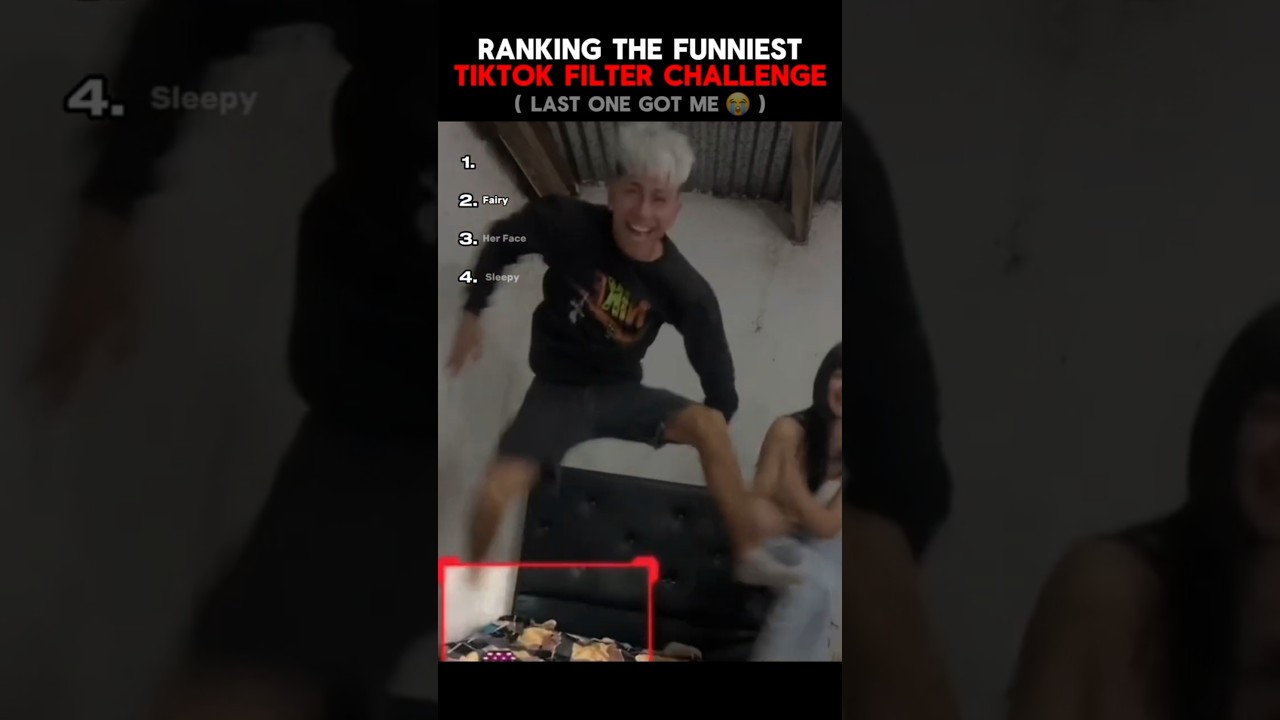 Ranking Funniest Filter Challenge Moments😂 #usa