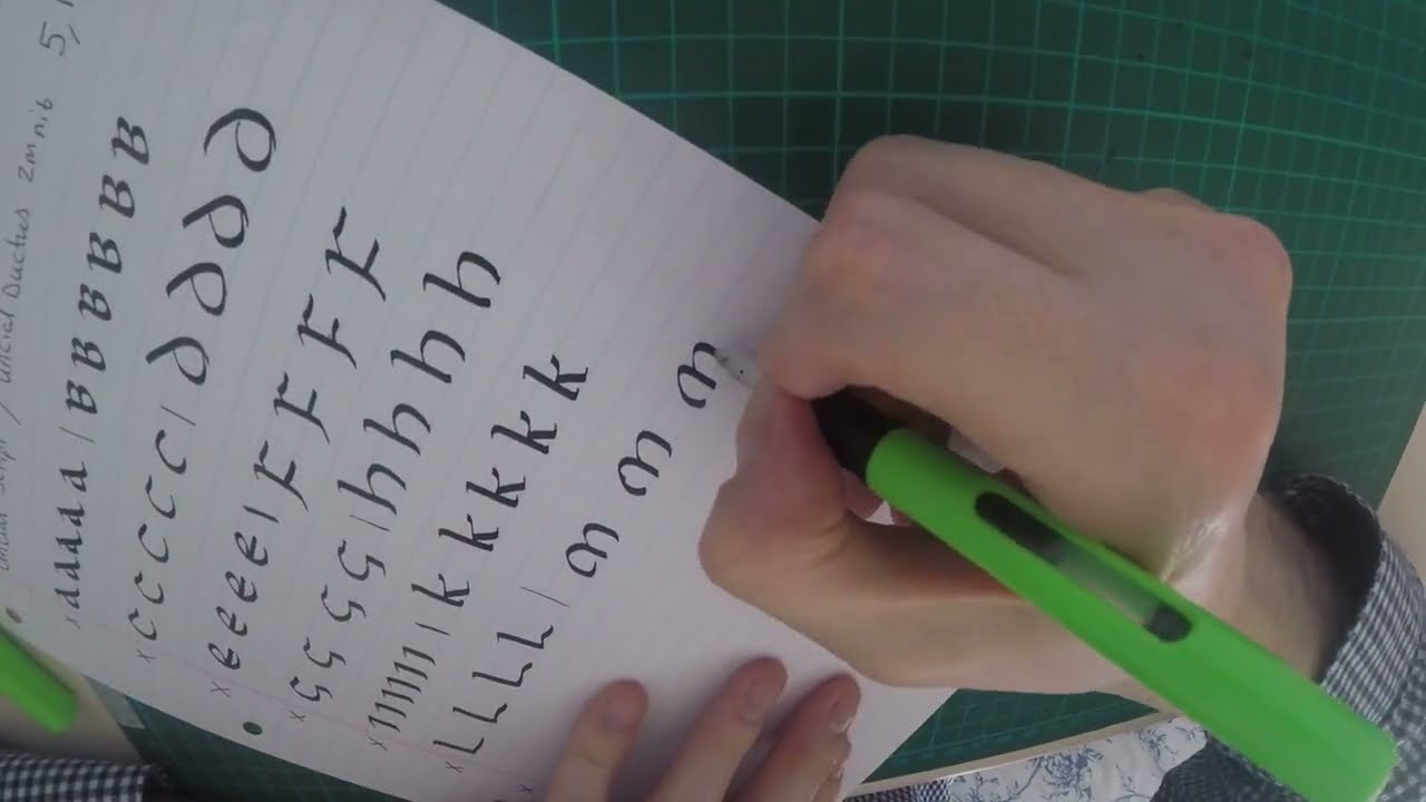 How to Learn Modern Calligraphy Tutorial (For Beginners) 