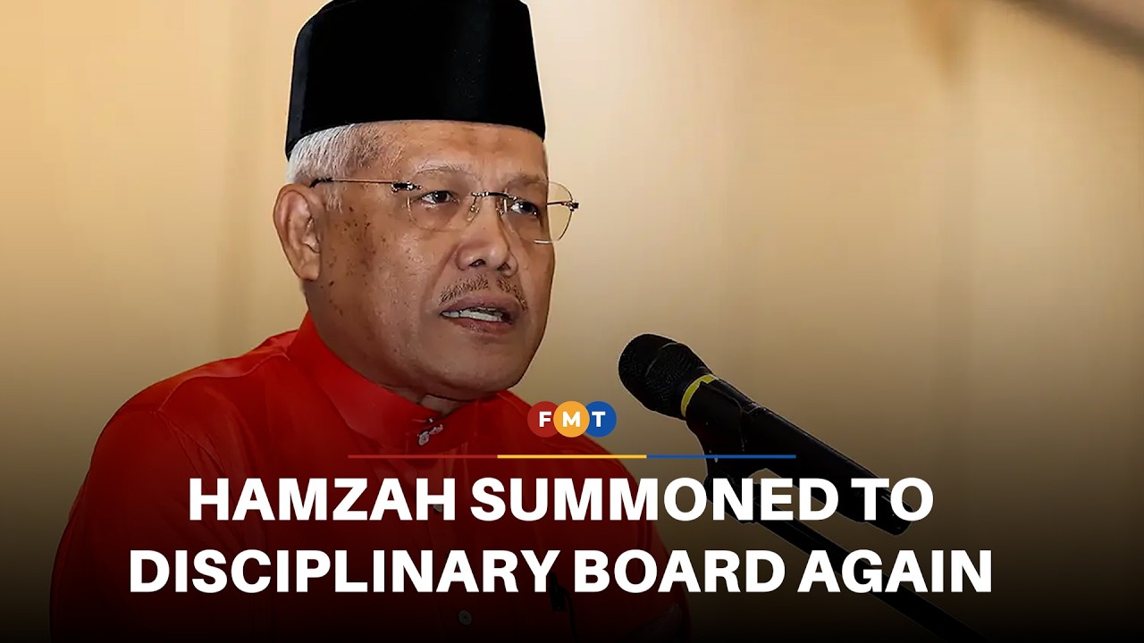 Hamzah hauled up to Bersatu disciplinary board, again