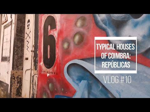 TYPICAL STUDENT HOUSES OF COIMBRA: Repúblicas | Frat Houses in Portugal | Best of Portugal (4K)