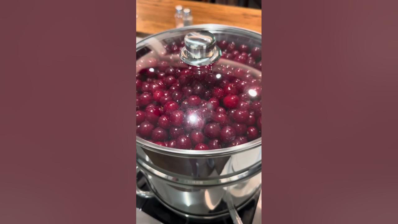 How to Make Cherry Juice in a Steam Juicer — Mossygoat Farm