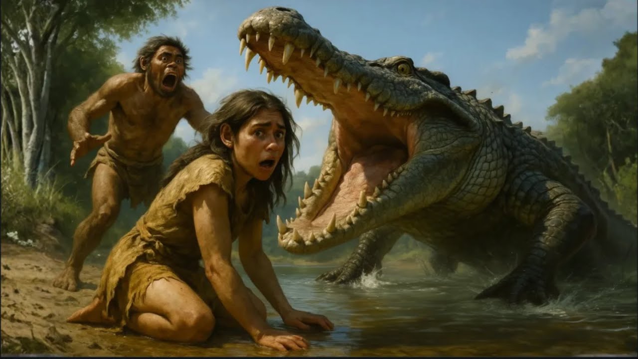 Life 4.5 Million Years Ago | How Early Humans Fought the River Beast