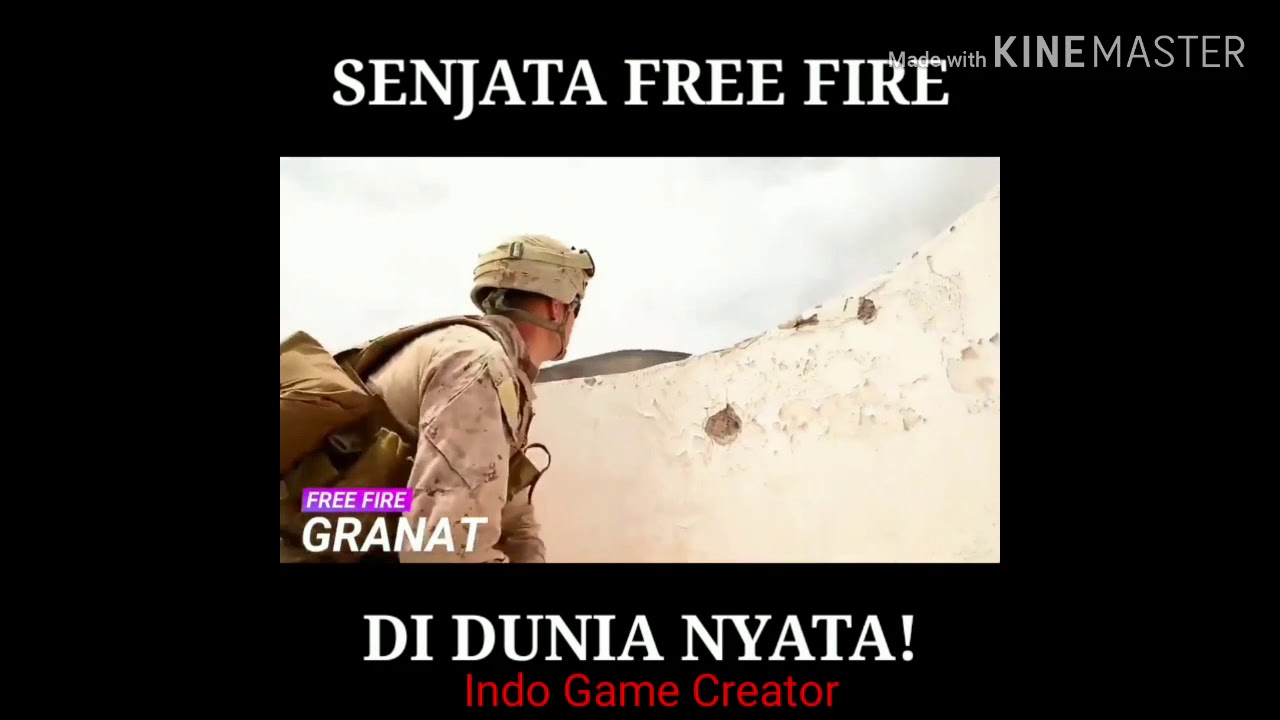 Freefire Senjata Free Fire Di Dunia Nyata Part 2 Youtube