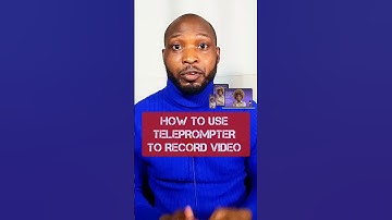 Record videos of yourself FAST! Best teleprompter app tutorial