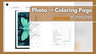 Bullet Journal Hack: Make Printable Coloring Pages in Minutes with ColoringBook.AI