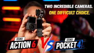 TWO INCREDIBLE CAMERAS. ONE DIFFICULT CHOICE. DJI Pocket 4 vs Action 6 screenshot 1