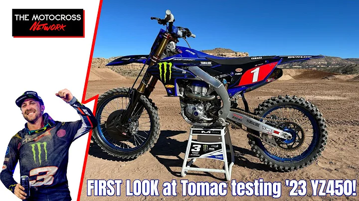 FIRST LOOKS at Eli Tomac testing 2023 Yamaha!