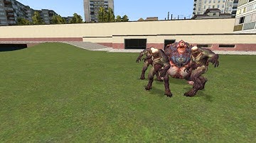 DOOM 3 Vs DOOM 2016 (GMOD SNPCs)