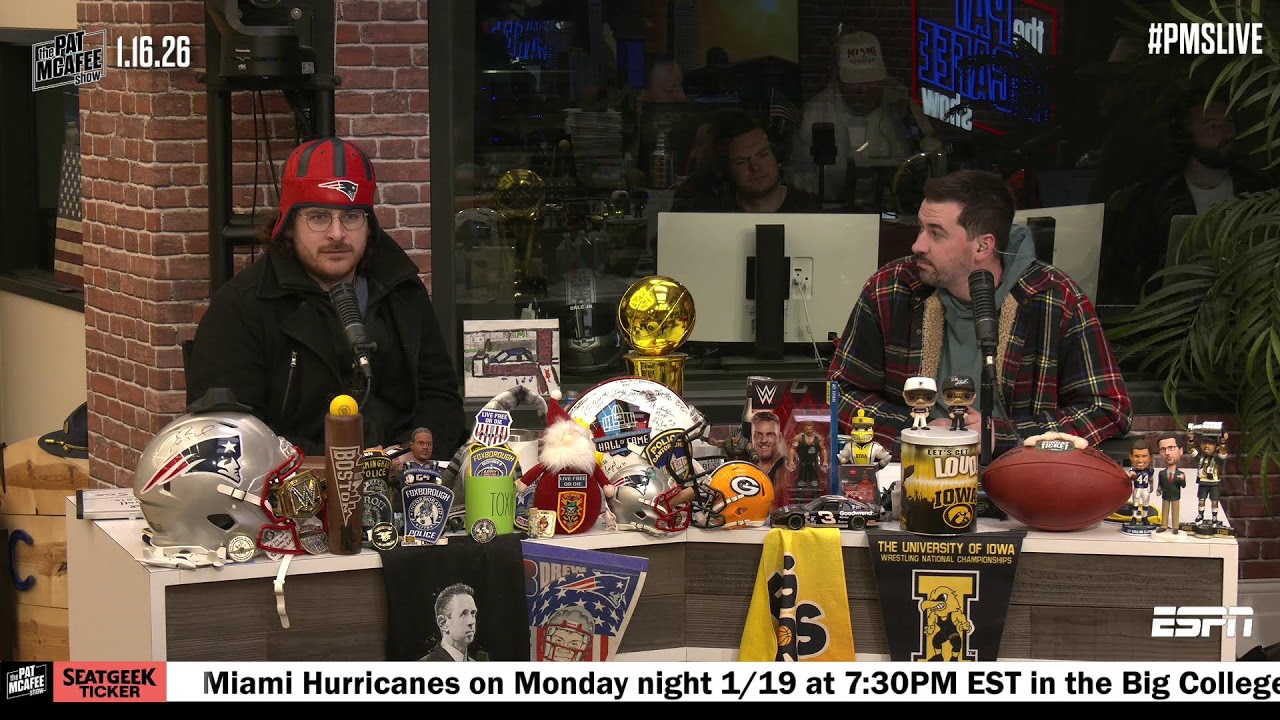 The Pat McAfee Show Live | Friday January 16th 2026