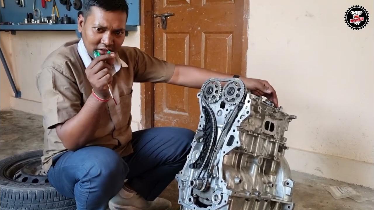 Toyota etios engine timing - YouTube