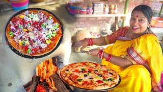 गेहू के आटे से पिज़्ज़ा तवे में गेहू आटा से पिज़्ज़ा बनाइये | Aata pizza in Tawa | Wheat Pizza