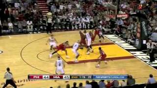 Miami Heat vs Philadelphia 76ers (111 - 99) MARCH 25, 2011