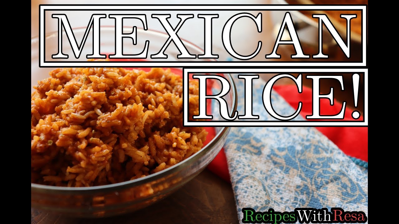 Mexican Rice!| Red Rice| Simple! - YouTube