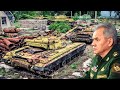 Танкова немощь русиш панцерваффе: русские танки заржавели в хранилищах! А грозили дойти до Ла-Манша