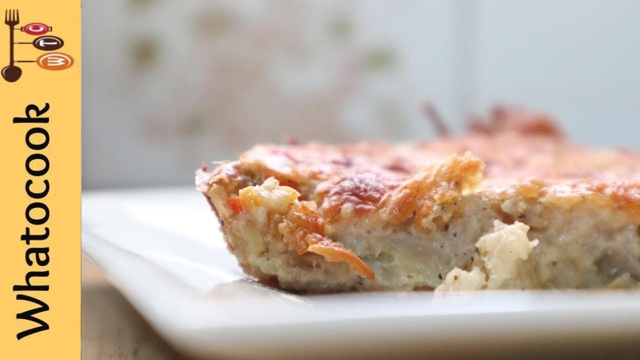 Как приготовить пирог с зелёным бананом и инжиром | Без глютена | 