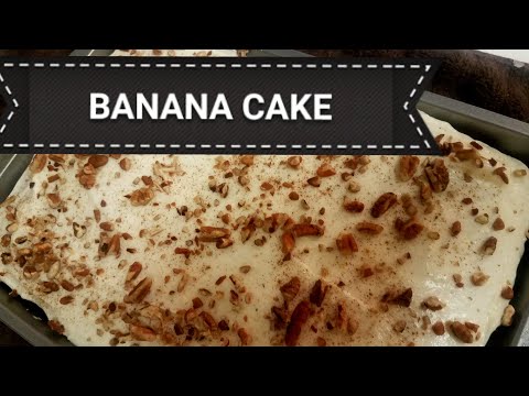 Buttermilk Banana Cake