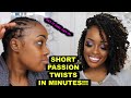 😍NEW! 10" TIANA PASSION TWISTS | INSTALL IN MINUTES! | ILLUSION CROCHET BRAID PATTERN | MARY K BELL