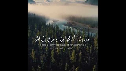 آيات من سورة يوسف.   بصوت:بسام الواكد
