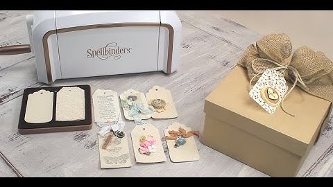 Creative Cafe Try A Trend: How to Make Creative Fabric Tags with Spellbinders