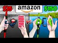 $15 vs $150 Amazon Budget Fishing Challenge