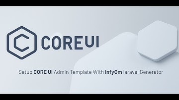 How to integrate CoreUI in Laravel using InfyOm Laravel Generator