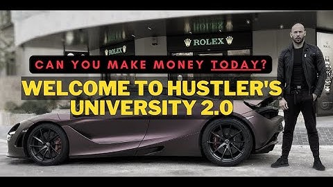 ANDREW TATE EXPLAINS HOW TO MAKE MONEY ONLINE TODAY