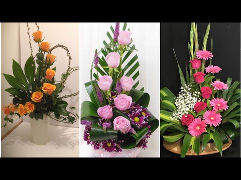 Tốp mẫu hoa để bàn đẹp nhất|Flowers arrangment,cắm hoa đẹp chưng tết