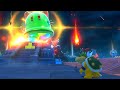 What happens when Bowser Jr. collects the Rainbow Giga Bell in Bowser's Fury?