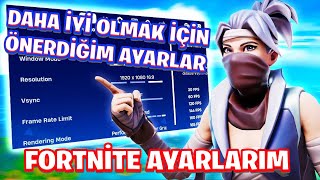 FORTNİTE'DA YAPMAN GEREKEN AYARLAR !!! FORTNİTE AYARLARIM (Türkçe Fortnite)