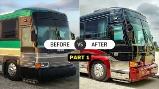 1988 MCI Bus Conversion: from Daycoach to Motorhome PART 1