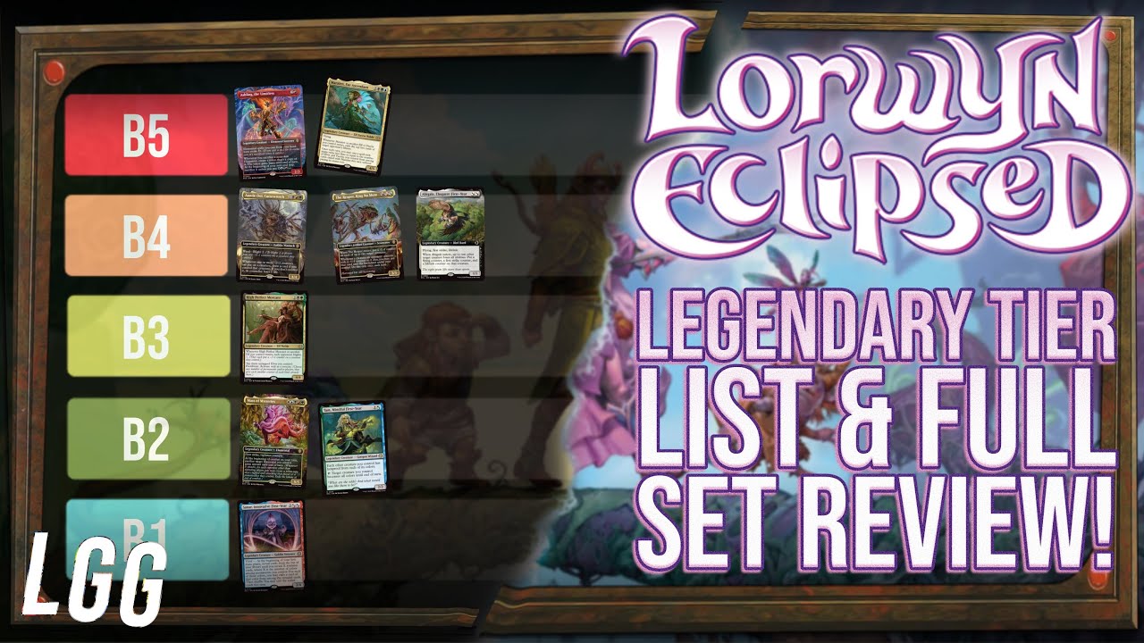 Lorwyn Eclipsed: Live Legendary Tier List & Set Review | Magic: the Gathering | Commander EDH MTG
