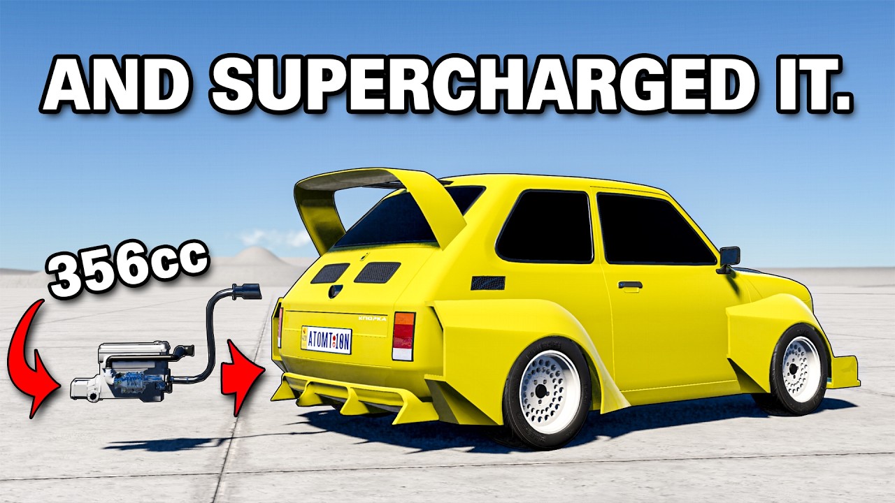 I Put The SMALLEST Production 4 Cylinder Into a TINY Car...