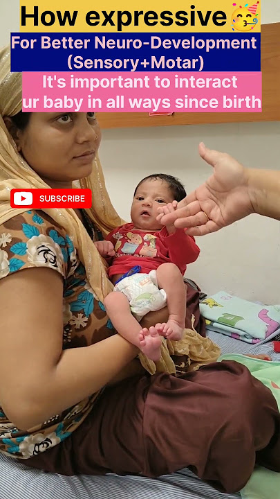 How to Develop Neuro Motar Sensory Milestone since Birth #baby #newborn #youtubeshorts