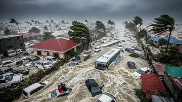 Philippines Destroyed Today! Typhoon Ramil Debris Flow Swept Away Homes in Roxas